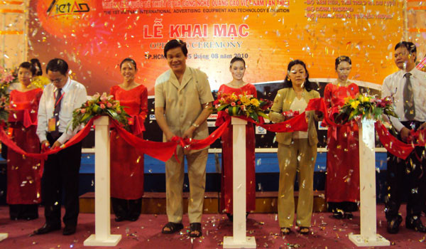 HHIVN THAM GIA HỘI CHỢ QUỐC TẾ VIETAD 2010